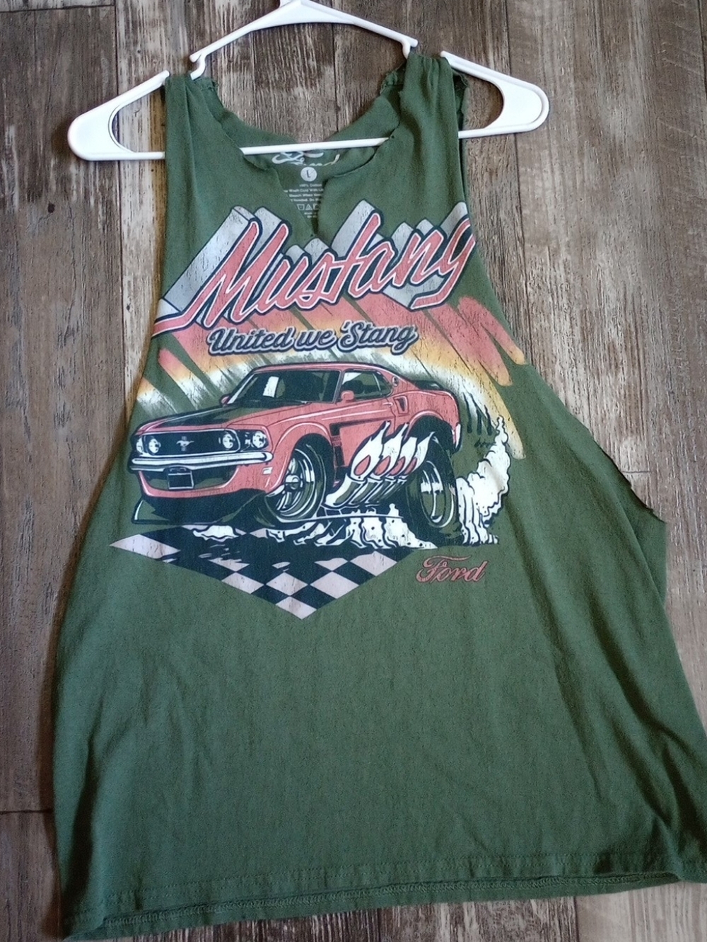 Rough Cut Ford Mustang Shirt